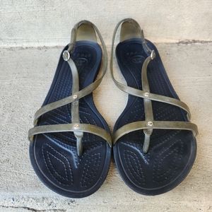 Crocs Strappy Sandals Size 10